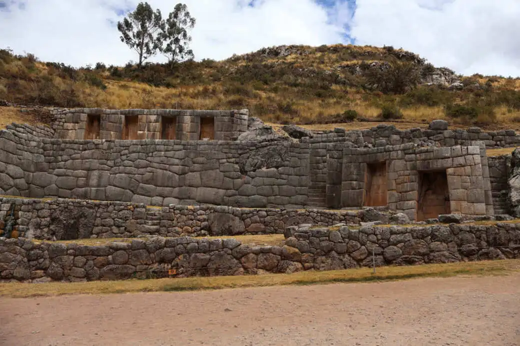 Tambomachay, the Inca Baths, on the Cusco City Tour, Peru.
